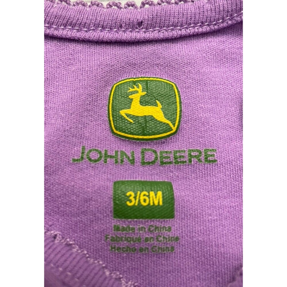 John Deere Tractor Baby Girl “Grandma’s Girl” Onesie Bodysuit, Size 3-6 months - Picture 4 of 4